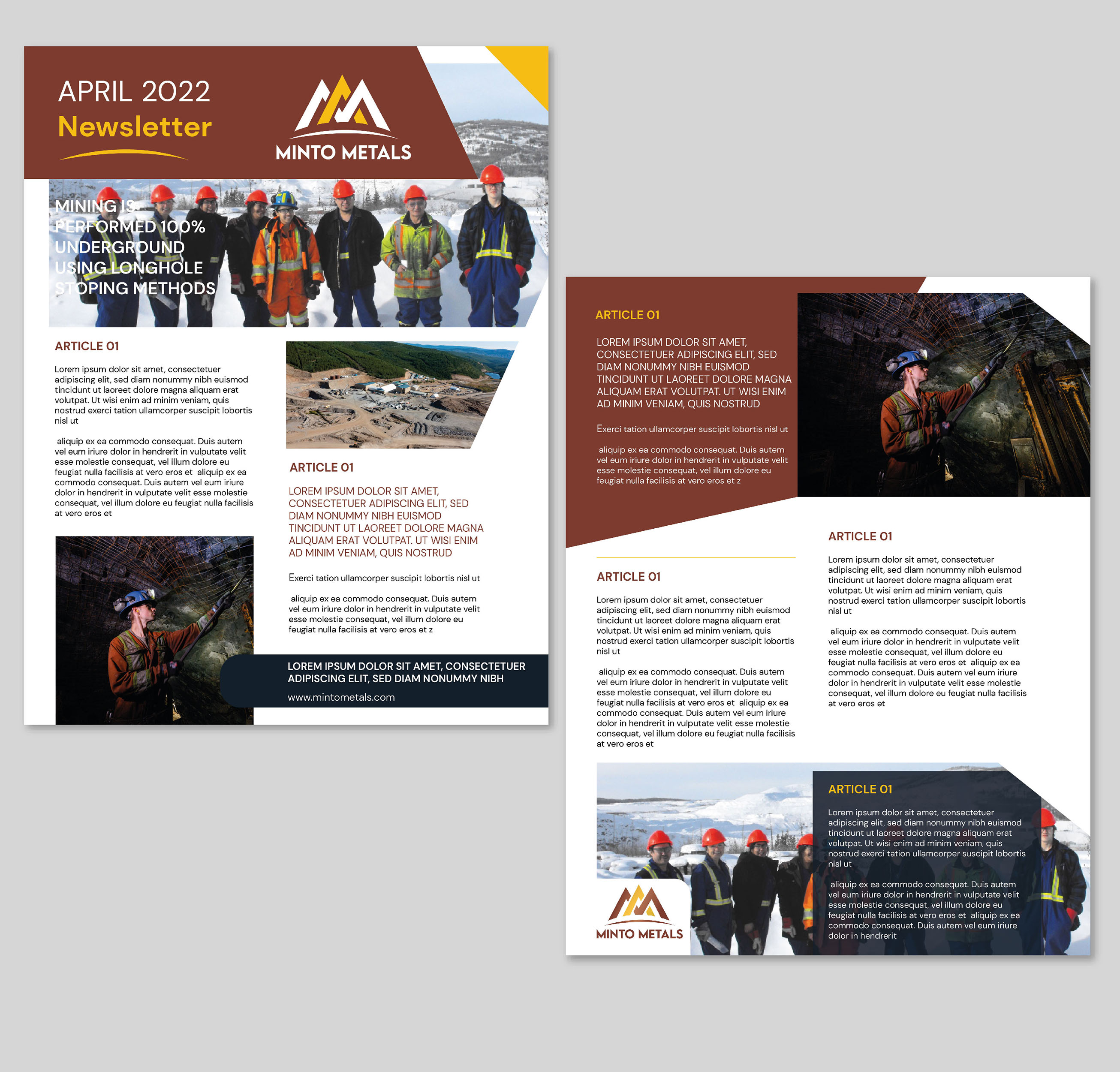 Flyer Design by emoblack989 for Minto Metals | Design #28469836