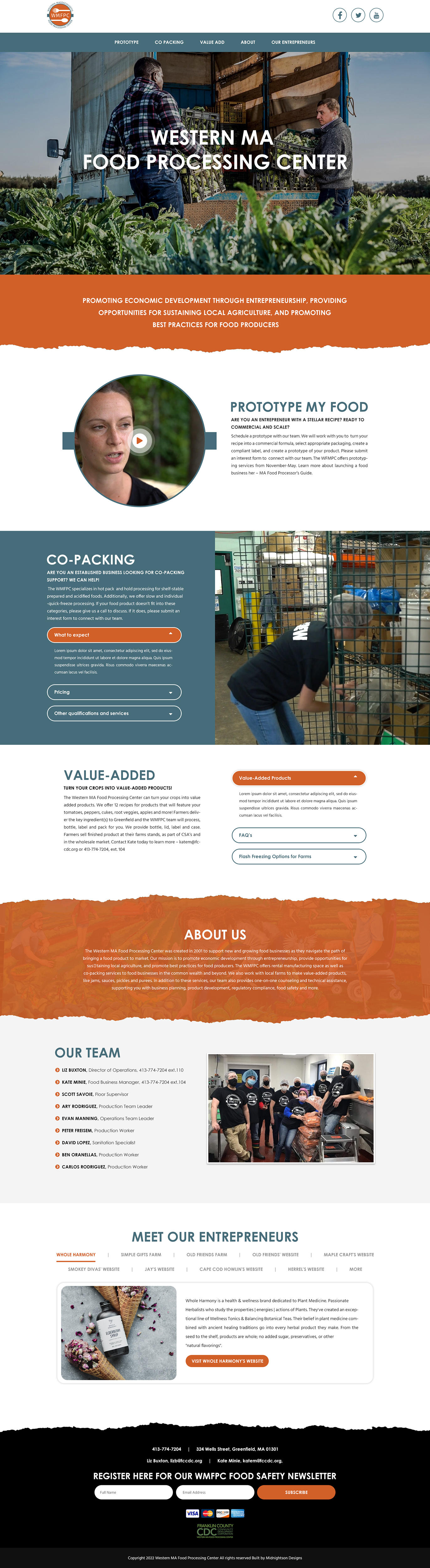 Web Design by Titan Eagle for MidnightsonDesigns | Design #28472425