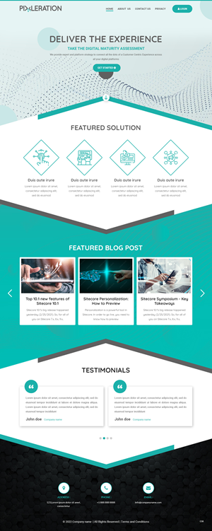 Web Design by pb for this project | Design: #28471619