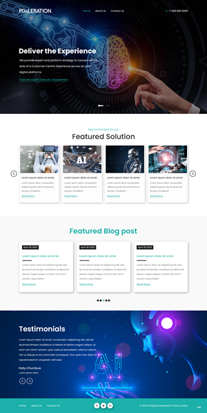 Web Design by pb for this project | Design: #28471623
