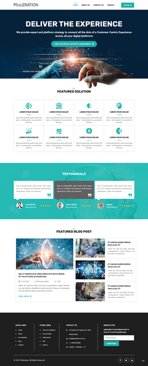 Web Design by pb for this project | Design: #28471627