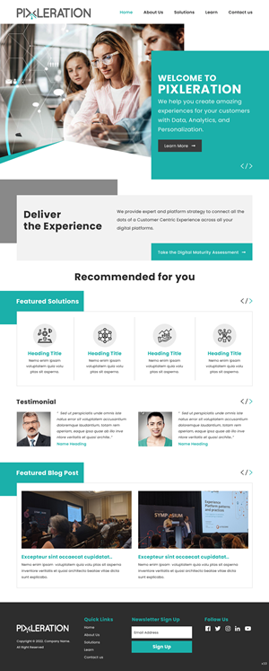 Web Design by pb for this project | Design: #28471632