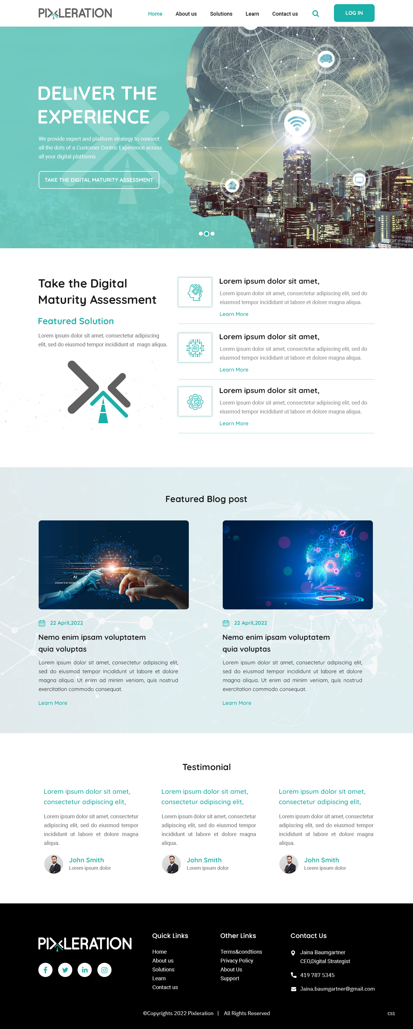 Web Design by pb for this project | Design #28471635