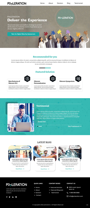 Web Design by pb for this project | Design: #28476514