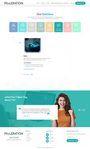 Web Design par rightway pour ce projet | Design : #28646368