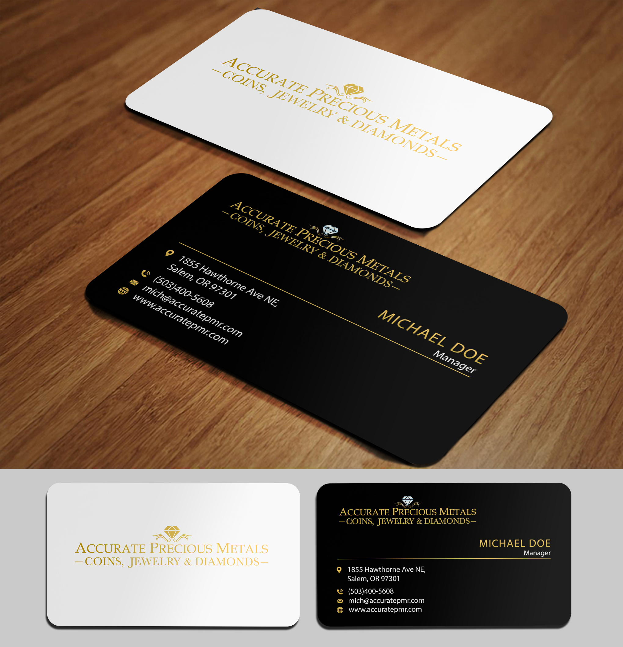 Design de Carte de Visite par acgrapix pour Accurate Precous Metals Refineries | Design #28473454