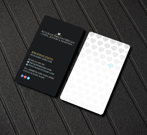Business Card Design by Creations Box 2015 for Accurate Precous Metals Refineries | Design: #28501101
