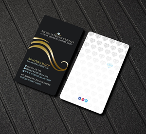 Business Card Design by Creations Box 2015 for Accurate Precous Metals Refineries | Design: #28501105