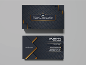 Business Card Design by Owleria for Accurate Precous Metals Refineries | Design: #28476292