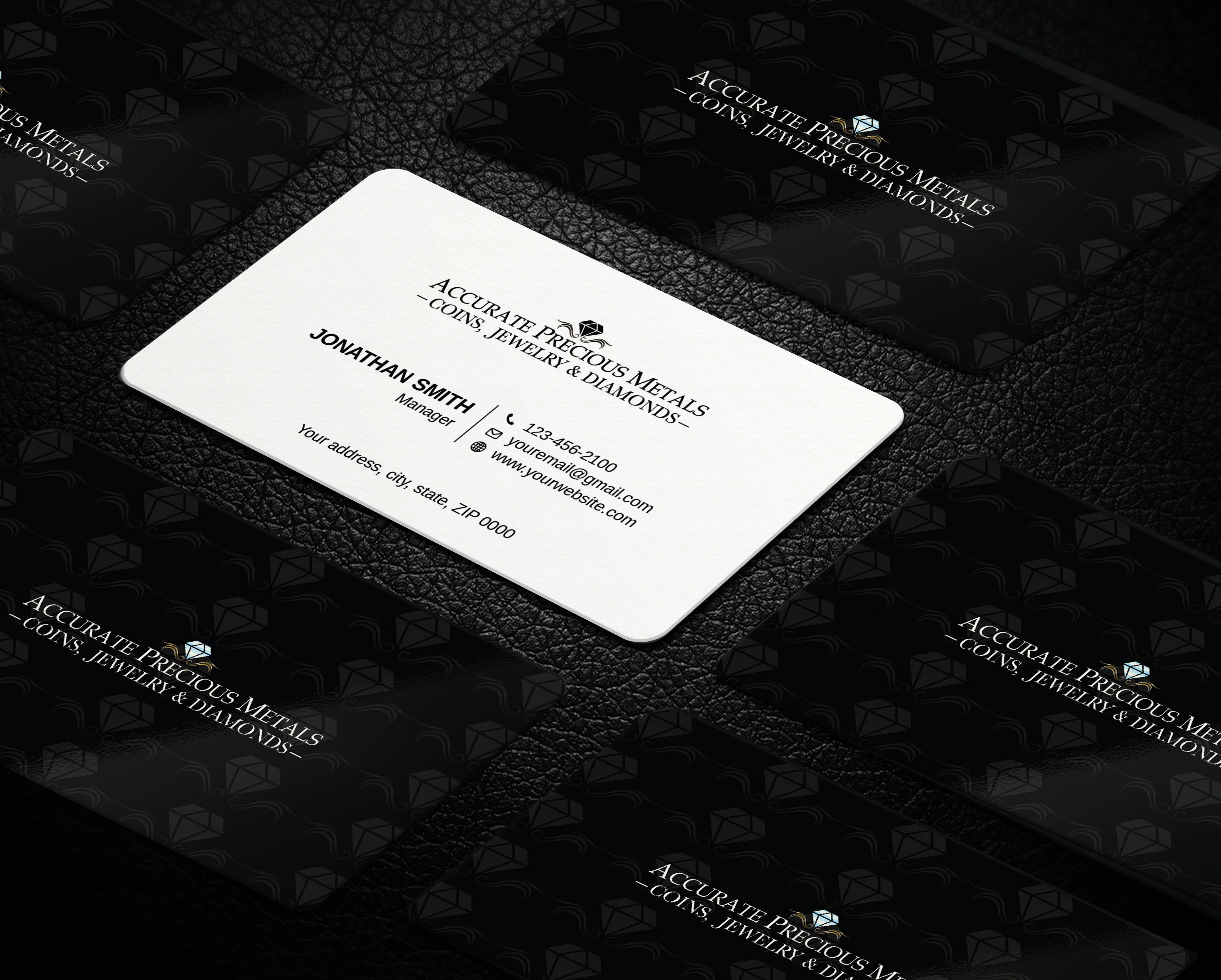 Business Card Design by LAXMI DESIGNHUB for Accurate Precous Metals Refineries | Design #28501726