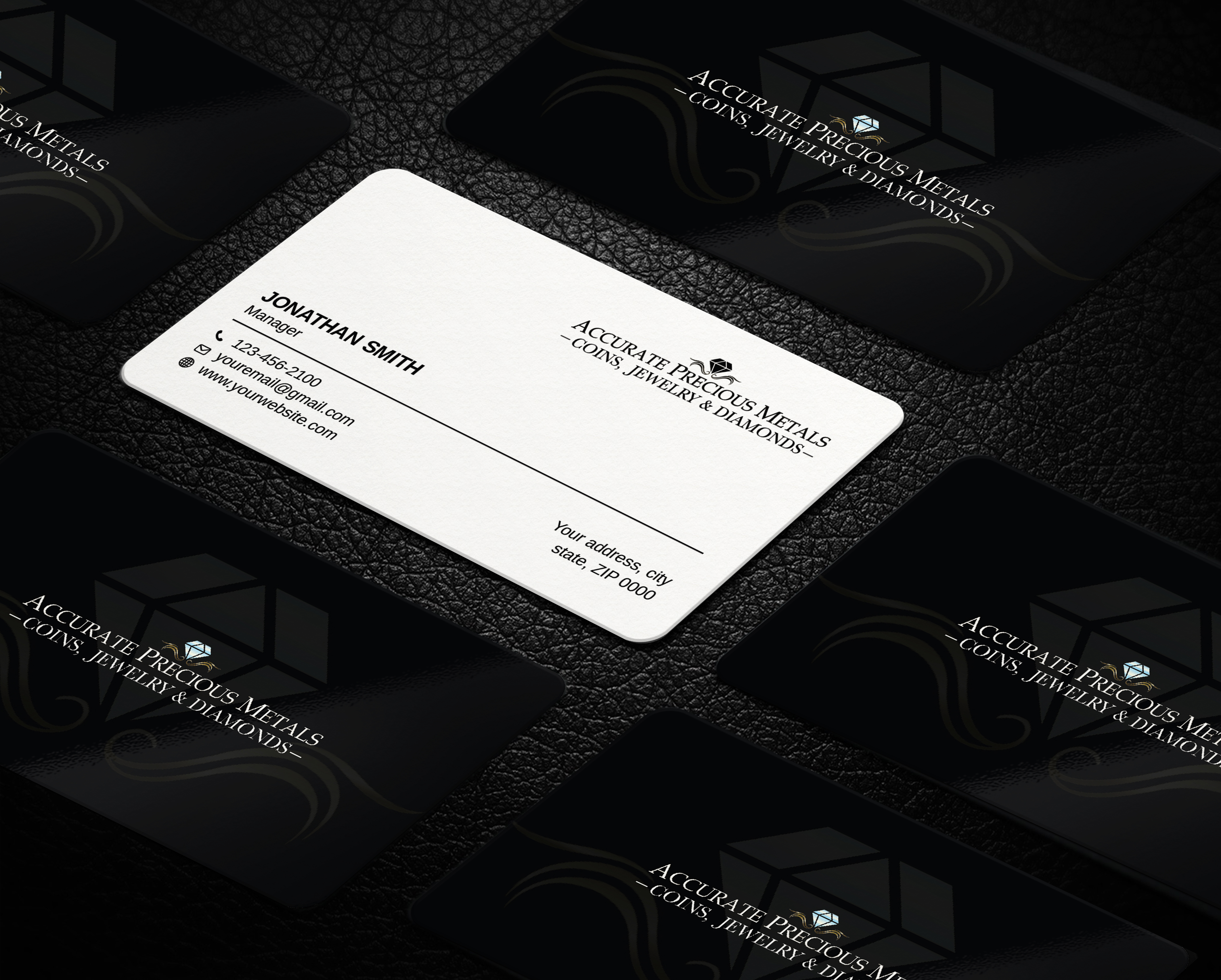 Business Card Design by LAXMI DESIGNHUB for Accurate Precous Metals Refineries | Design #28501727