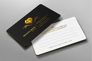 Business Card Design by chandrayaan.creative for Accurate Precous Metals Refineries | Design: #28468993