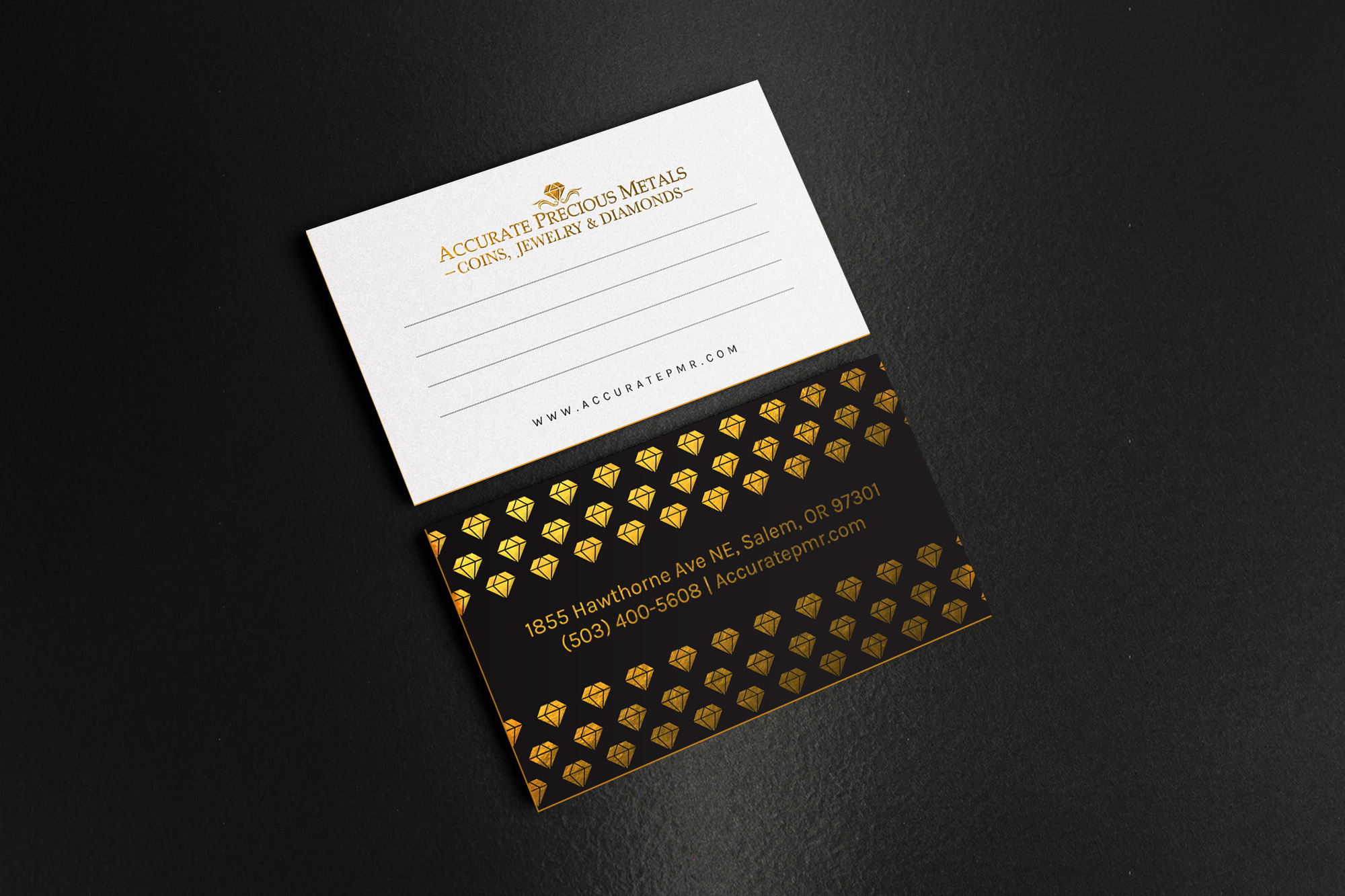 Business Card Design by chandrayaan.creative for Accurate Precous Metals Refineries | Design #28469530