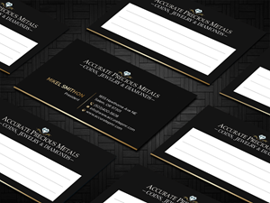 Business Card Design by DesignShout for Accurate Precous Metals Refineries | Design: #28482443