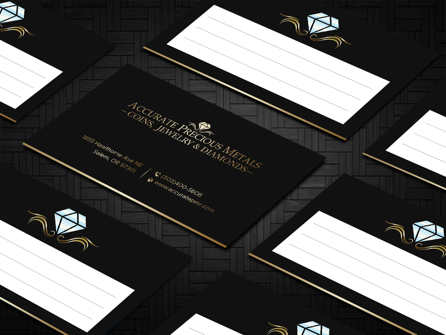 Design de Carte de Visite par DesignShout pour Accurate Precous Metals Refineries | Design #28482528