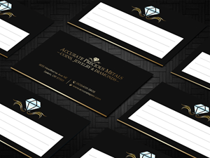 Visitenkarten-Design von DesignShout für Accurate Precous Metals Refineries | Design: #28482528