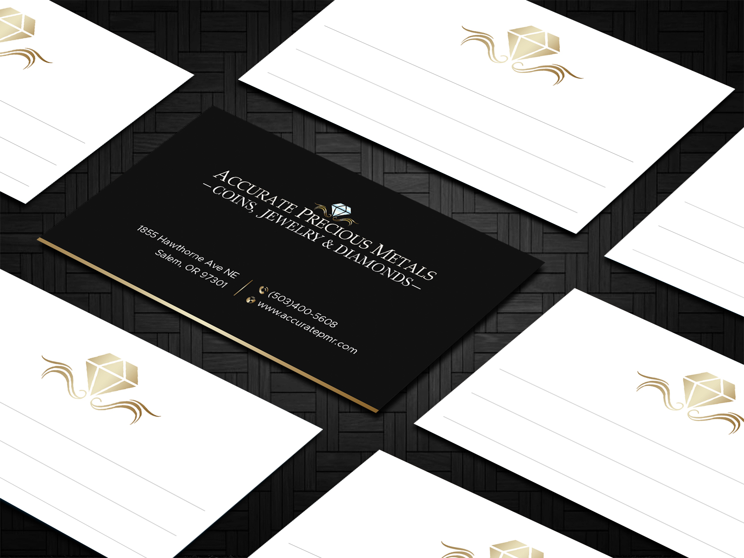 Design de Carte de Visite par DesignShout pour Accurate Precous Metals Refineries | Design #28486865