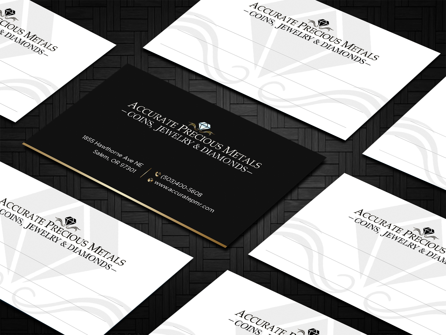 Visitenkarten-Design von DesignShout für Accurate Precous Metals Refineries | Design #28486866