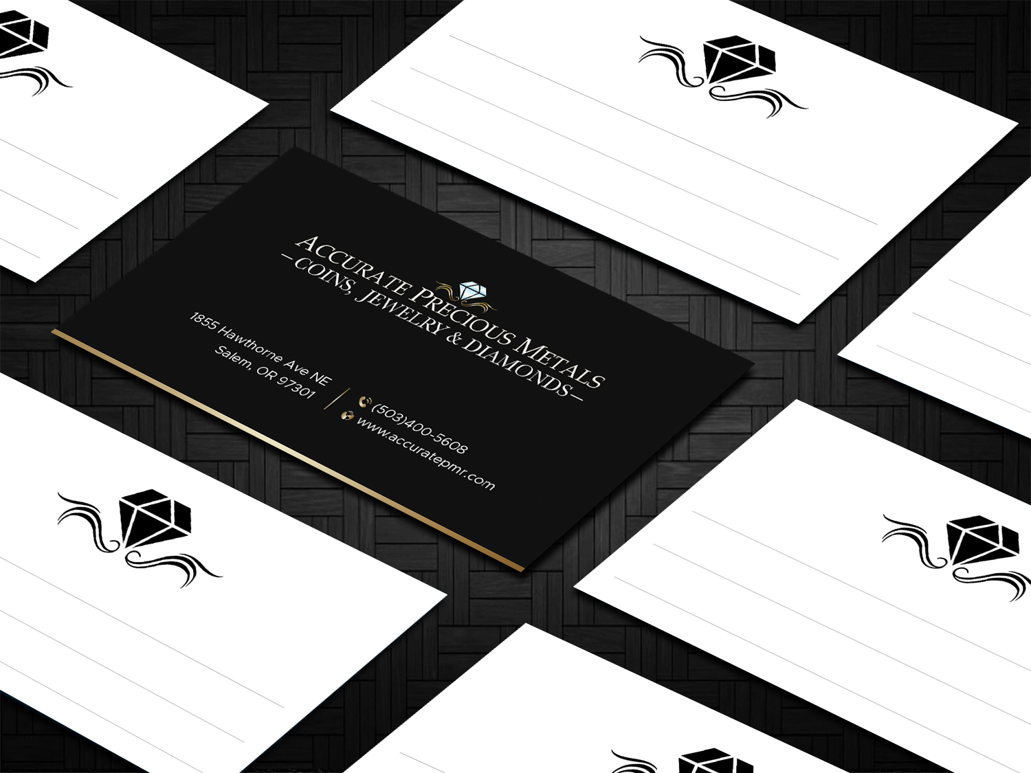 Design de Carte de Visite par DesignShout pour Accurate Precous Metals Refineries | Design #28486907