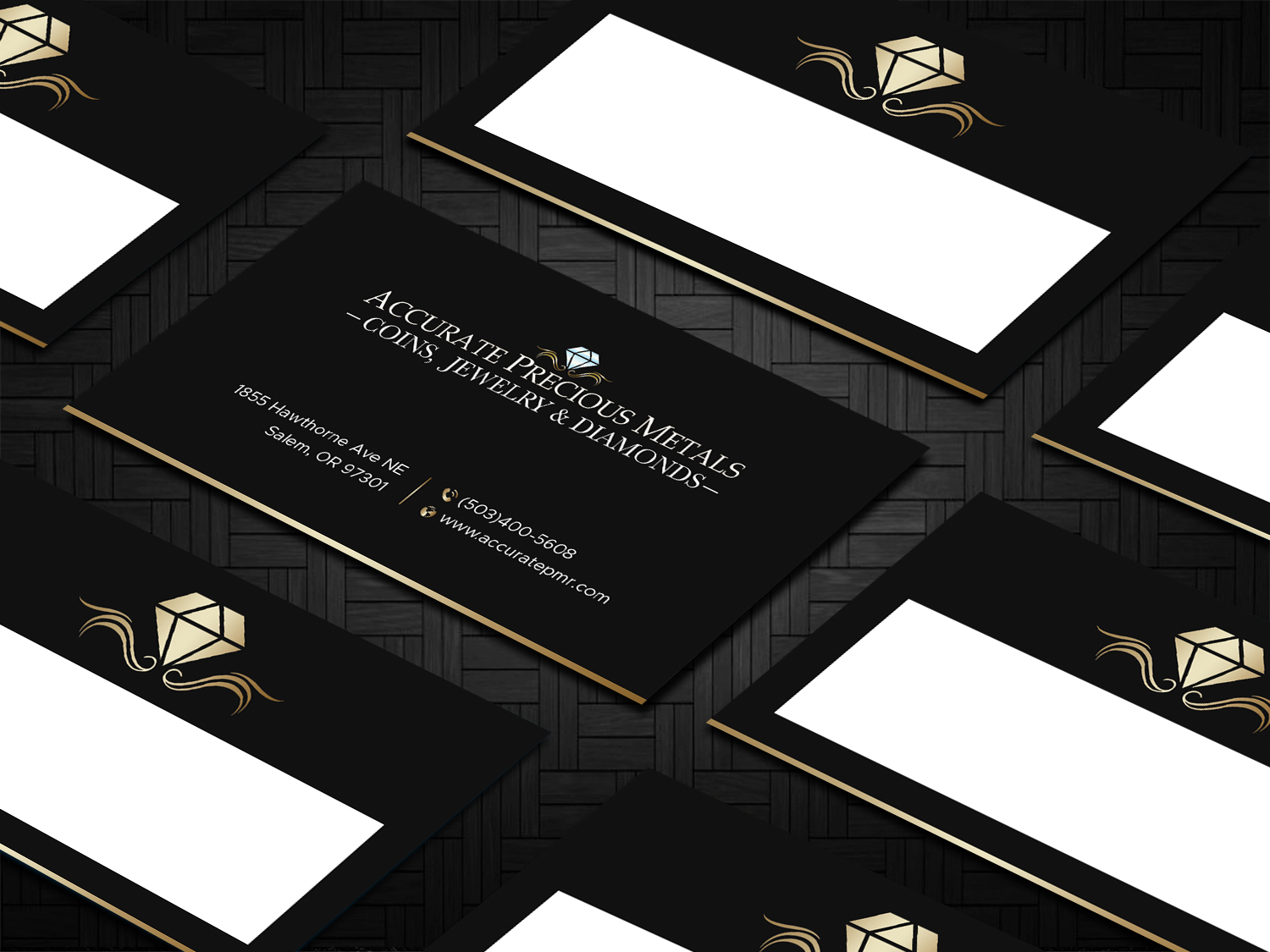 Business Card Design by DesignShout for Accurate Precous Metals Refineries | Design #28490752