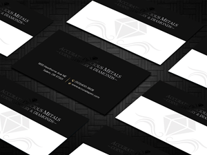 Business Card Design by DesignShout for Accurate Precous Metals Refineries | Design: #28492252