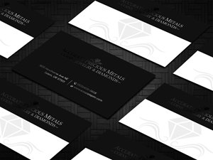 Business Card Design by DesignShout for Accurate Precous Metals Refineries | Design: #28492283
