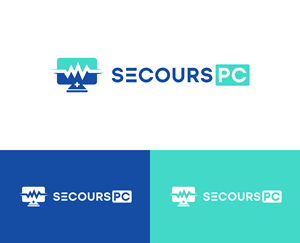 Diseño de Logo por louthfi.id para SECOURS-PC | Diseño: #28477289