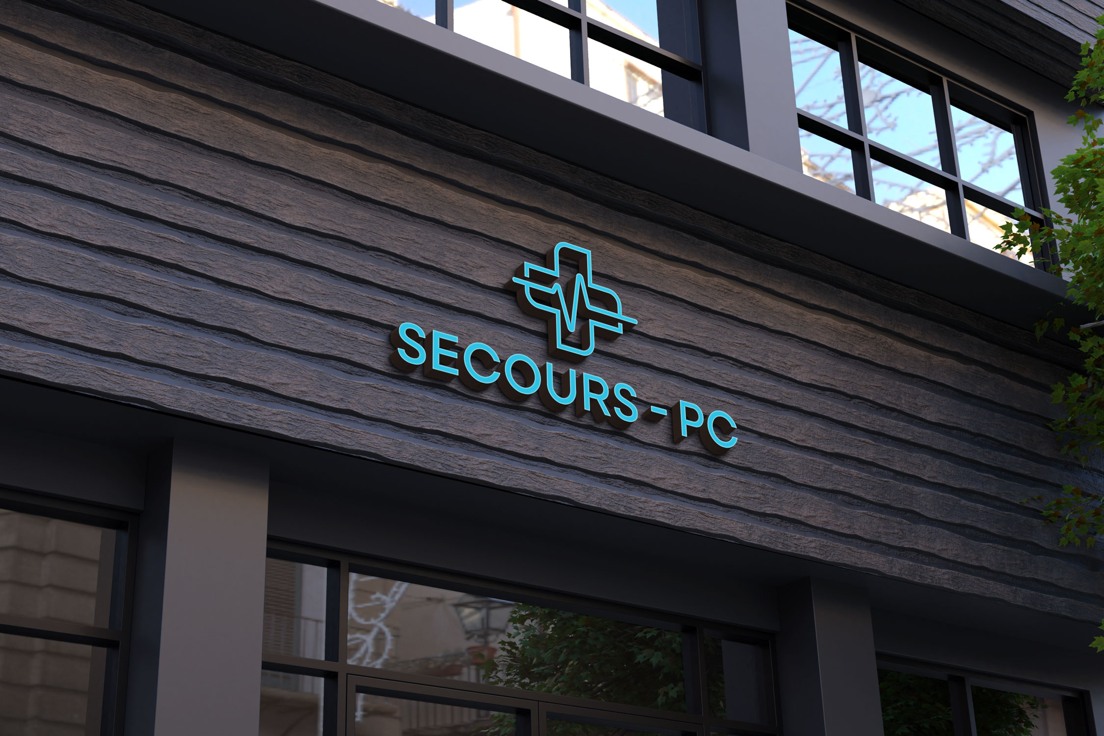 Logo Design by Kavth for SECOURS-PC | Design #28500268