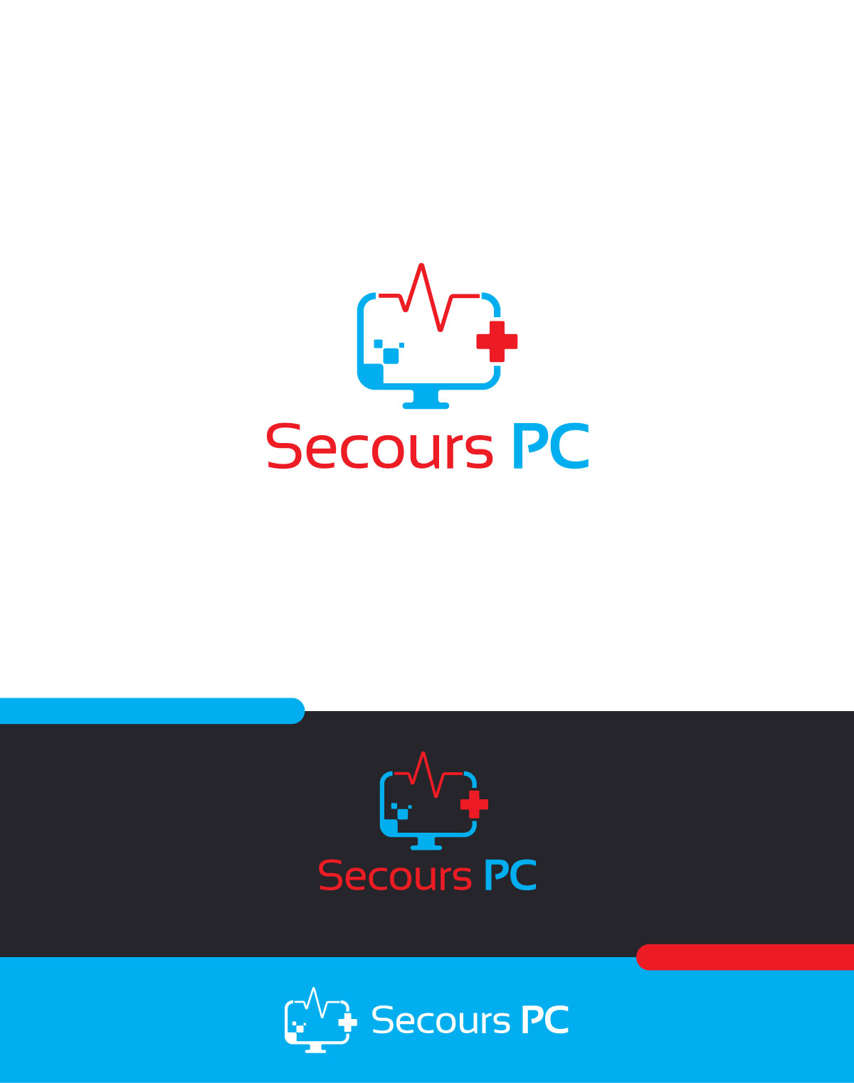 Logo Design by ecorokerz for SECOURS-PC | Design #28469927