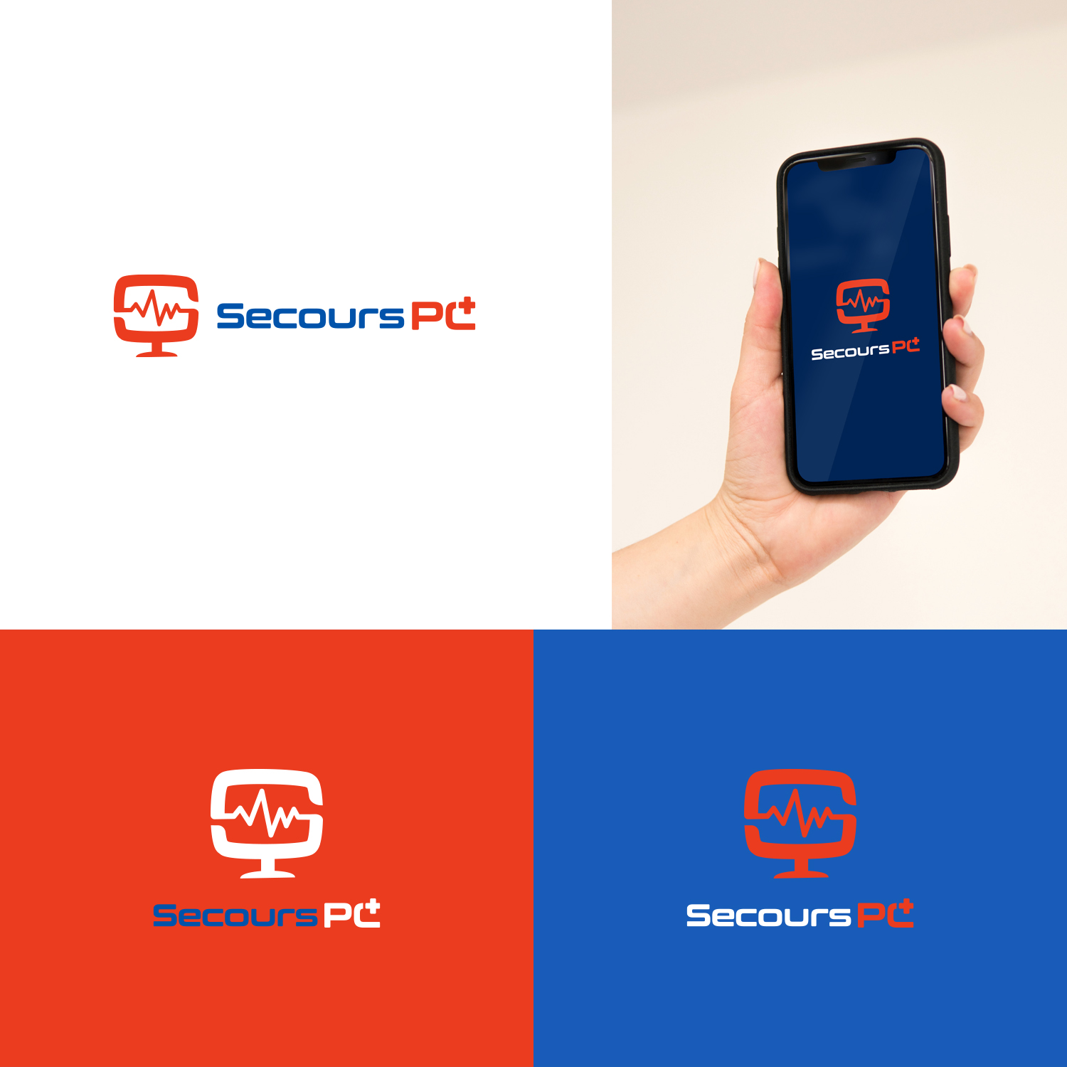 Logo Design by nzdesigners for SECOURS-PC | Design #28481789