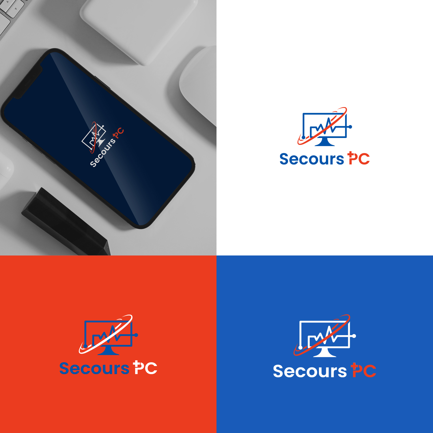Logo Design by NZ Creatives for SECOURS-PC | Design #28481790