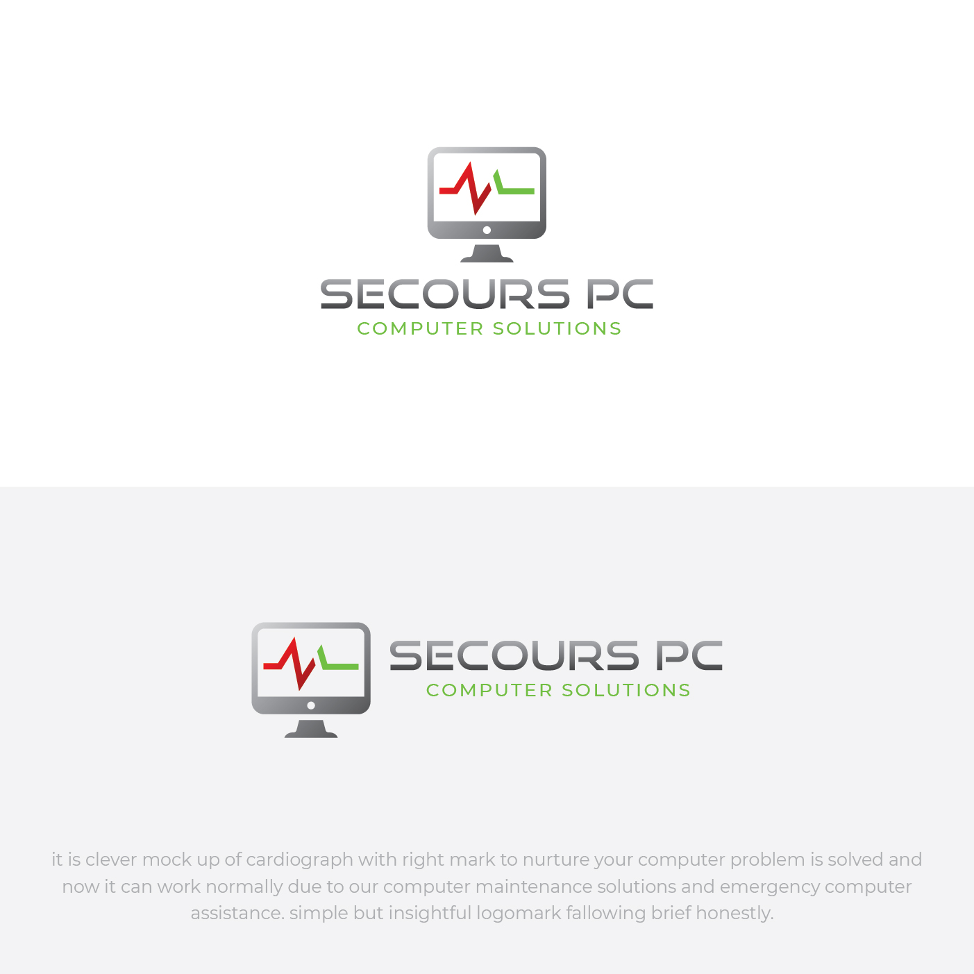 Logo Design by nandkumar for SECOURS-PC | Design #28469996