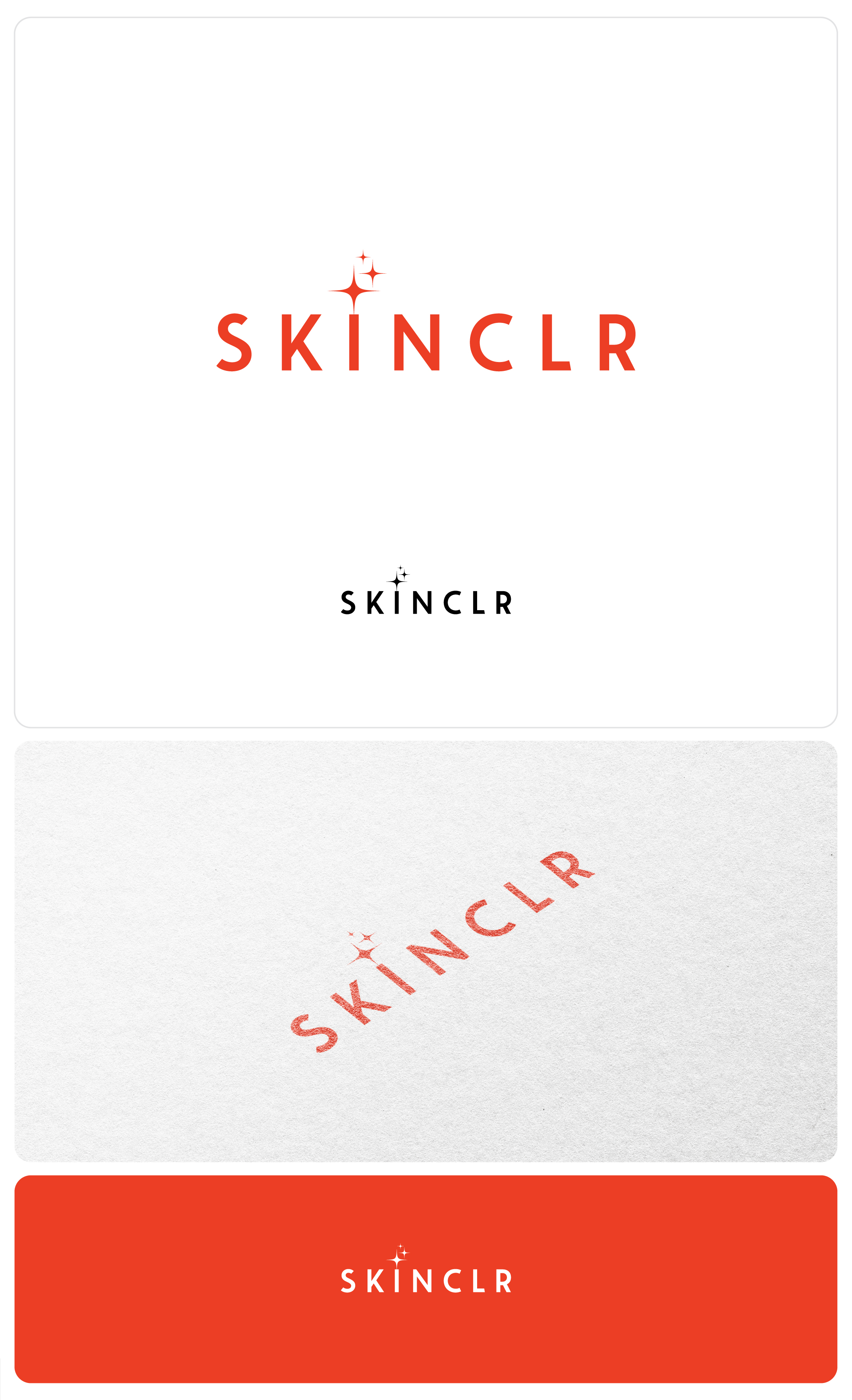 Logo Design by ambiii for SKINCLR | Design #28470024