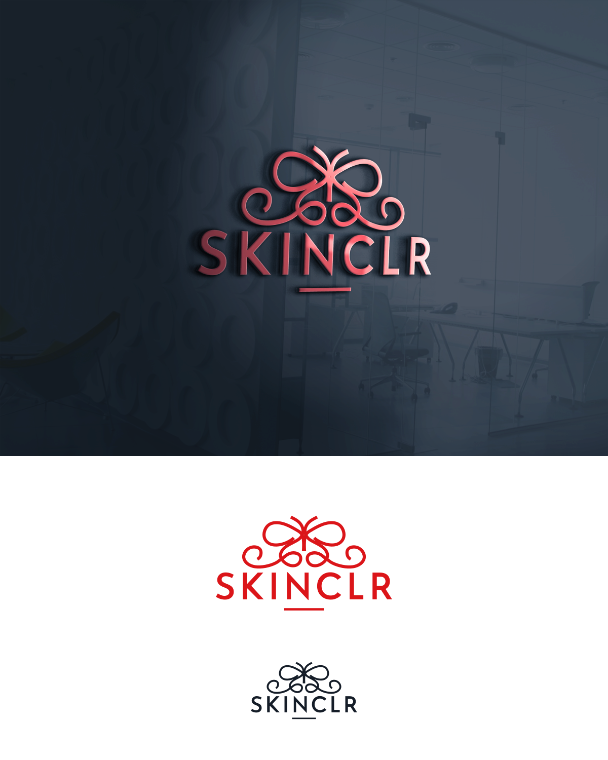 Logo Design by design.bb for SKINCLR | Design #28470179