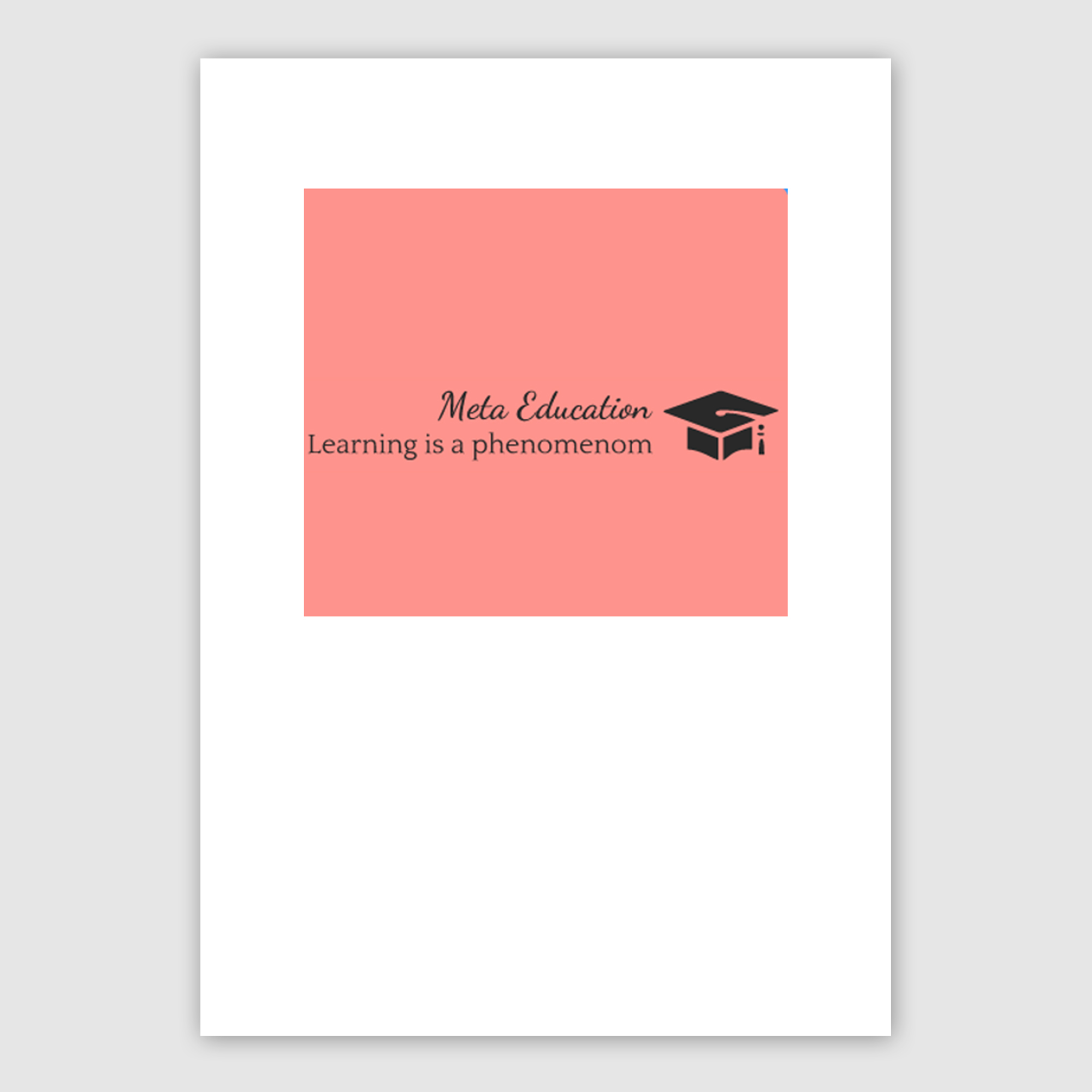 Flyer Design by debdesign for Meta Education | Design #28473532