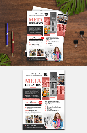Flyer-Design von debdesign für Meta Education | Design: #28474006