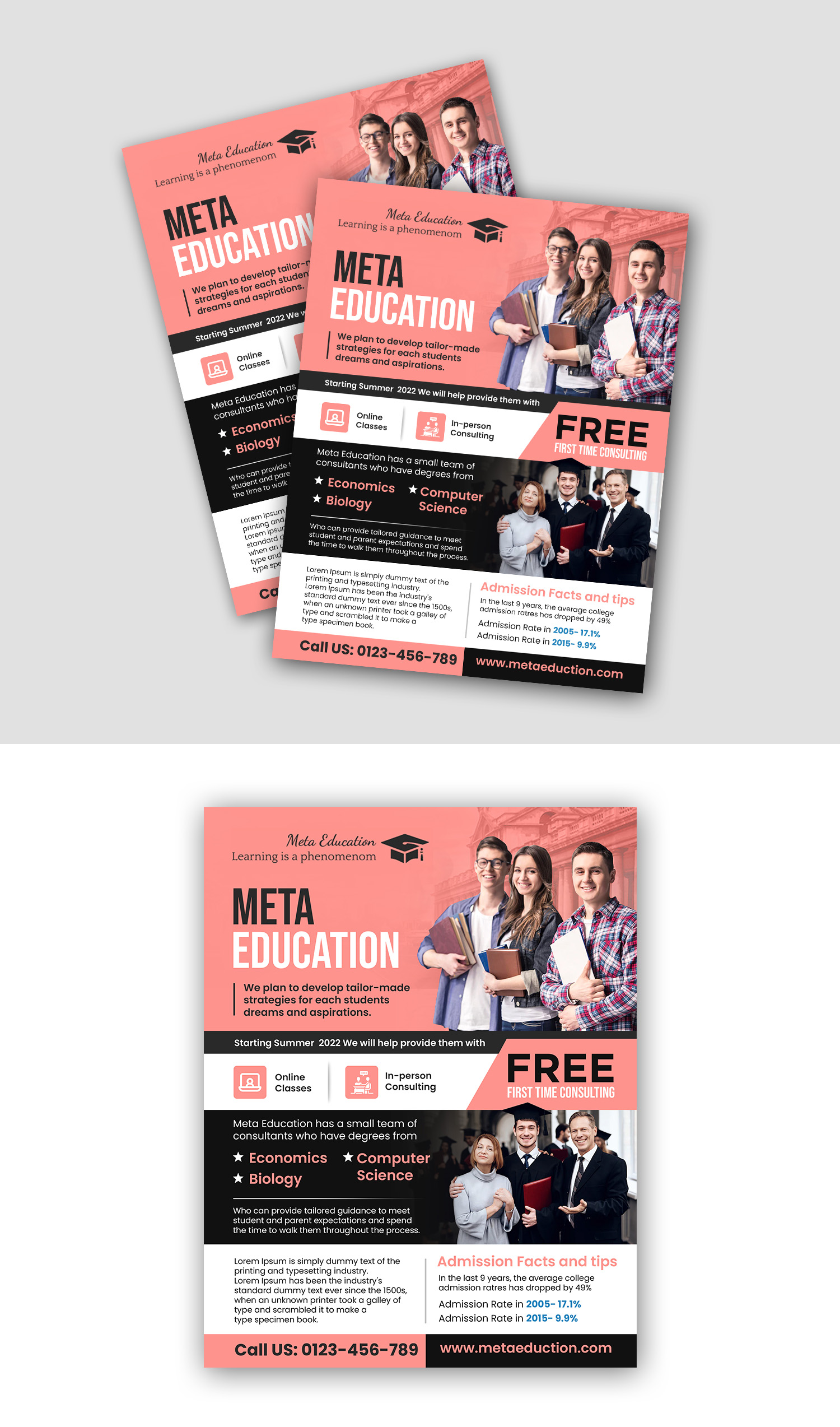 Flyer-Design von debdesign für Meta Education | Design #28474268