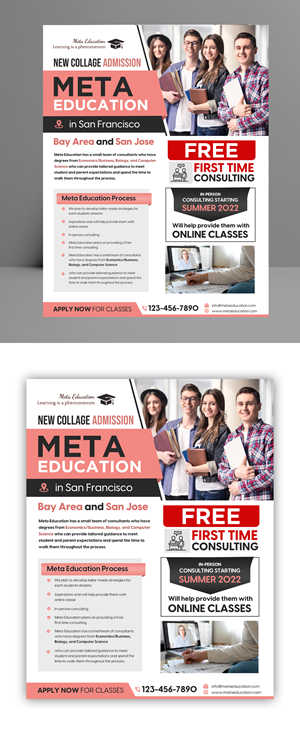 Flyer-Design von debdesign für Meta Education | Design: #28474304