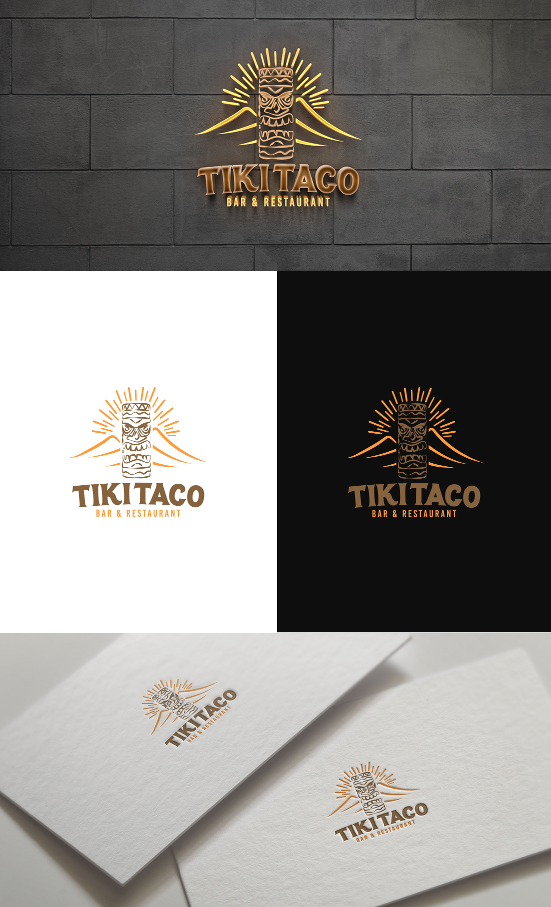 Logo Design by GLDesigns for Tiki Taco  | Design #28476709