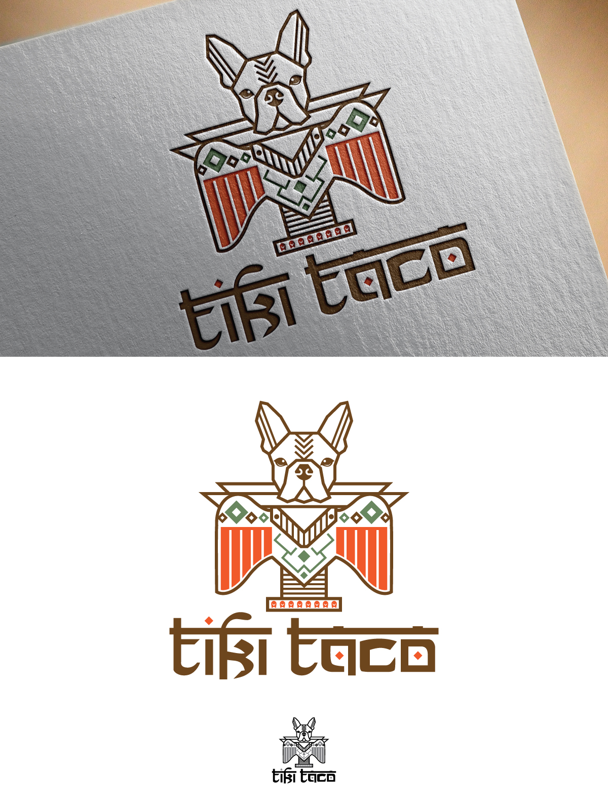 Logo Design by brand maker for Tiki Taco  | Design #28474759