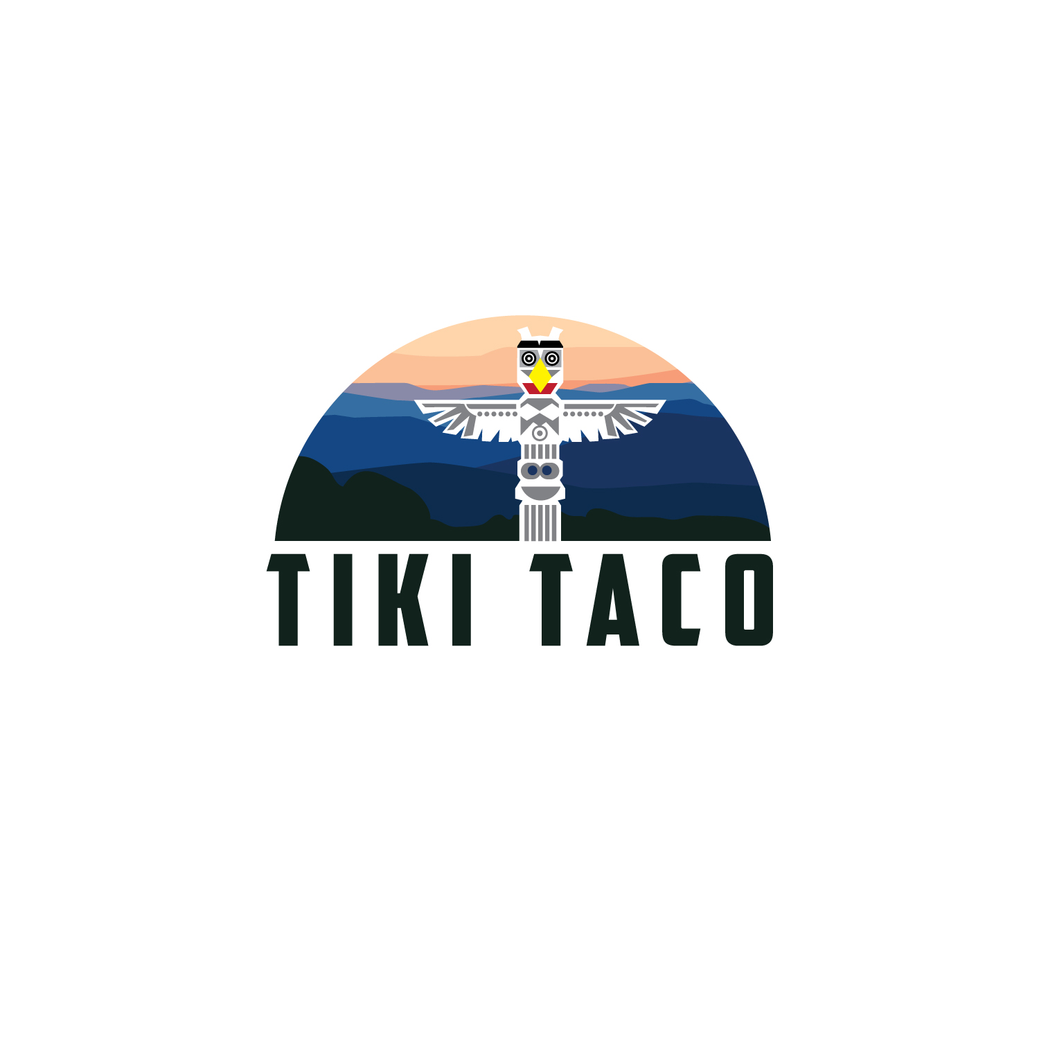 Logo Design by geni for Tiki Taco  | Design #28478206