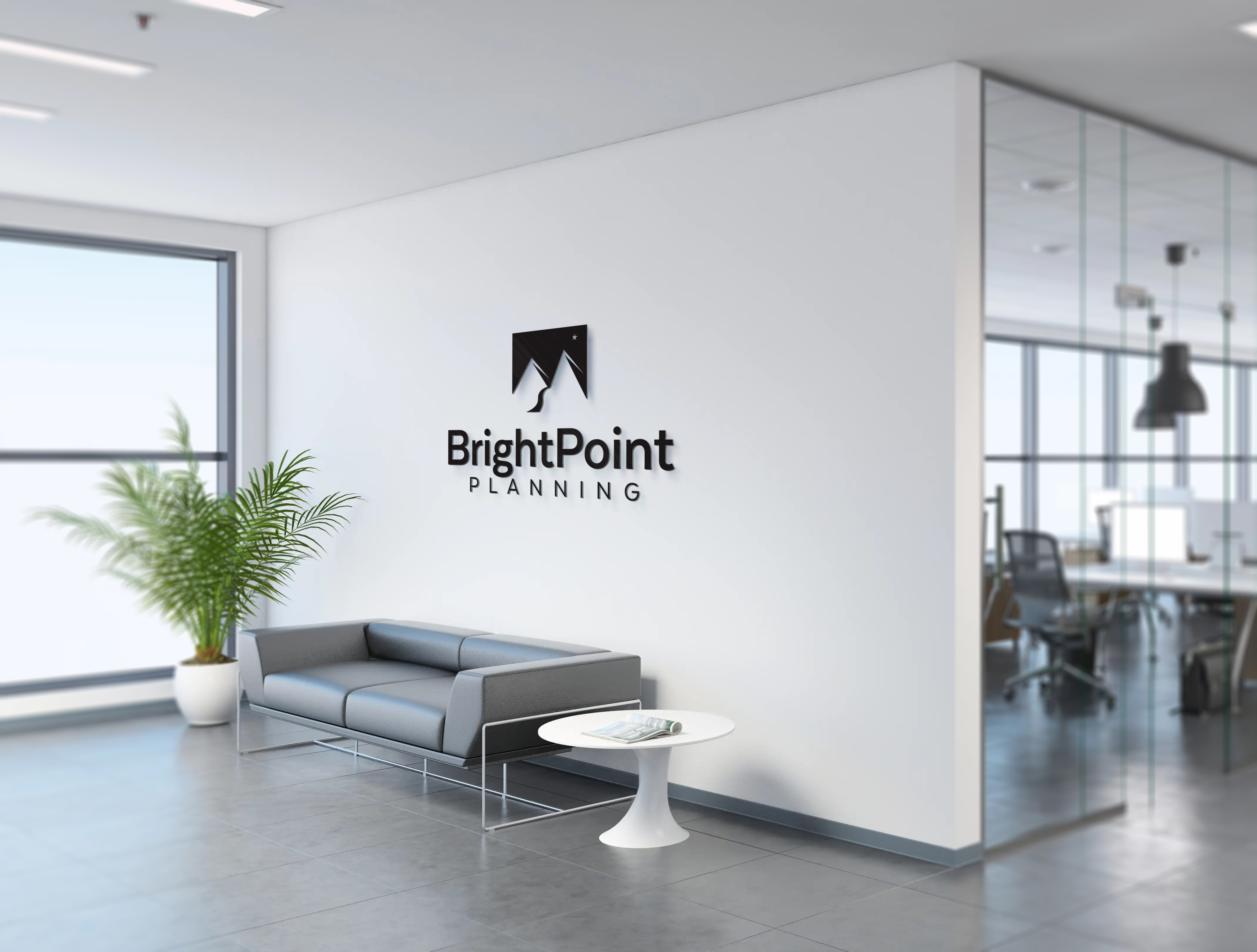 Logo Design by ILLUSTRATOR PRO for BrightPoint Planning | Design #28502157