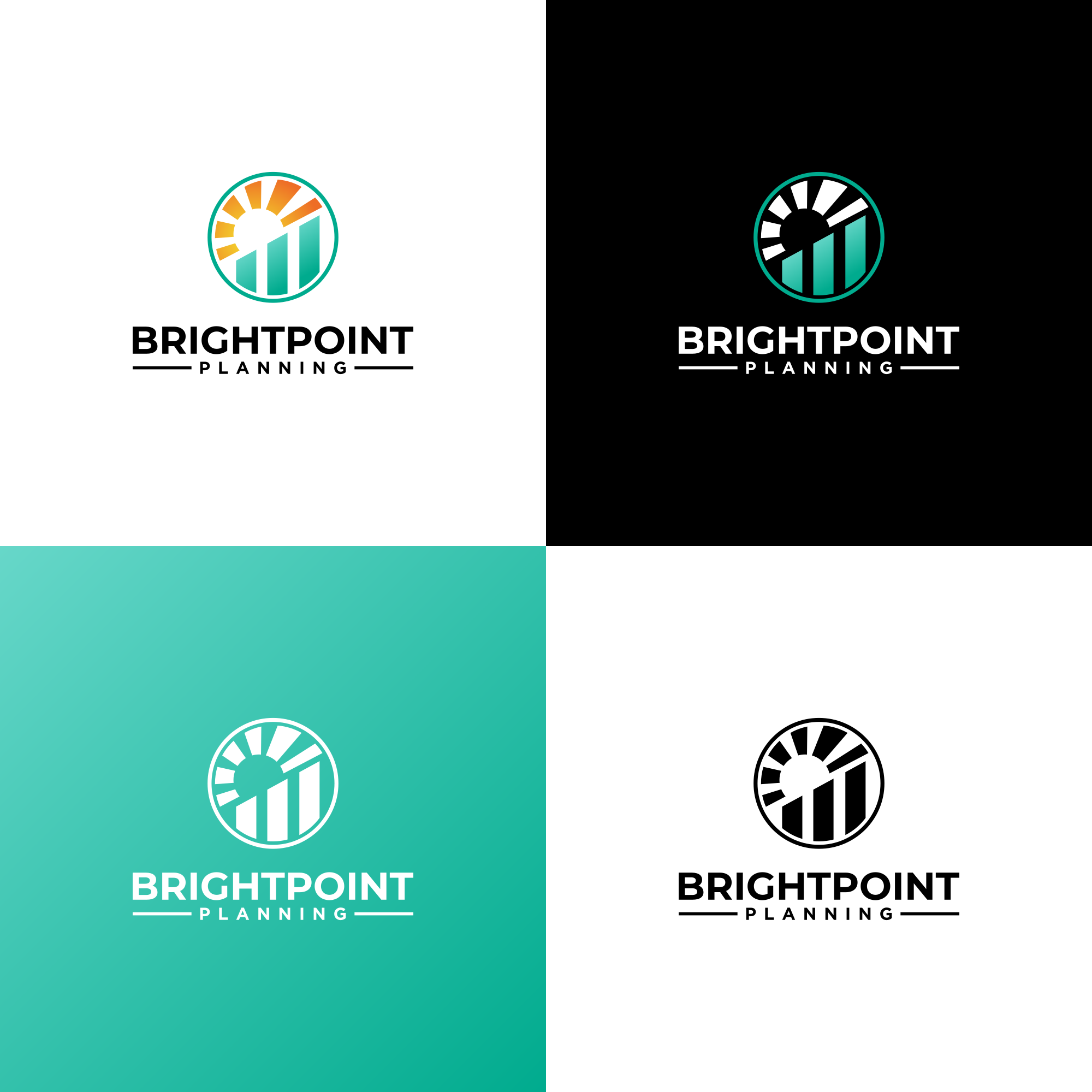 Diseño de Logo por alitjuara para BrightPoint Planning | Diseño #28501865
