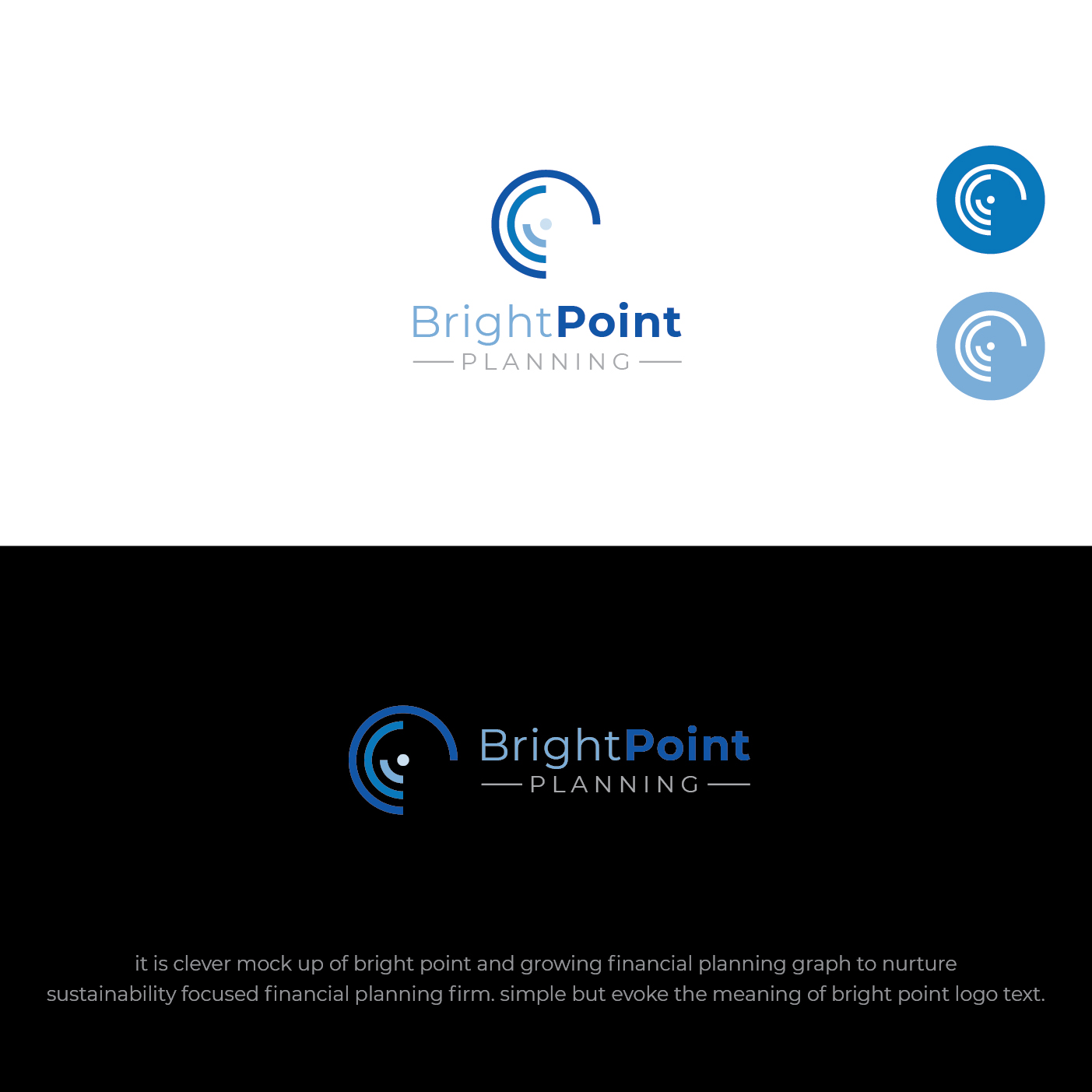 Diseño de Logo por nandkumar para BrightPoint Planning | Diseño: #28489260