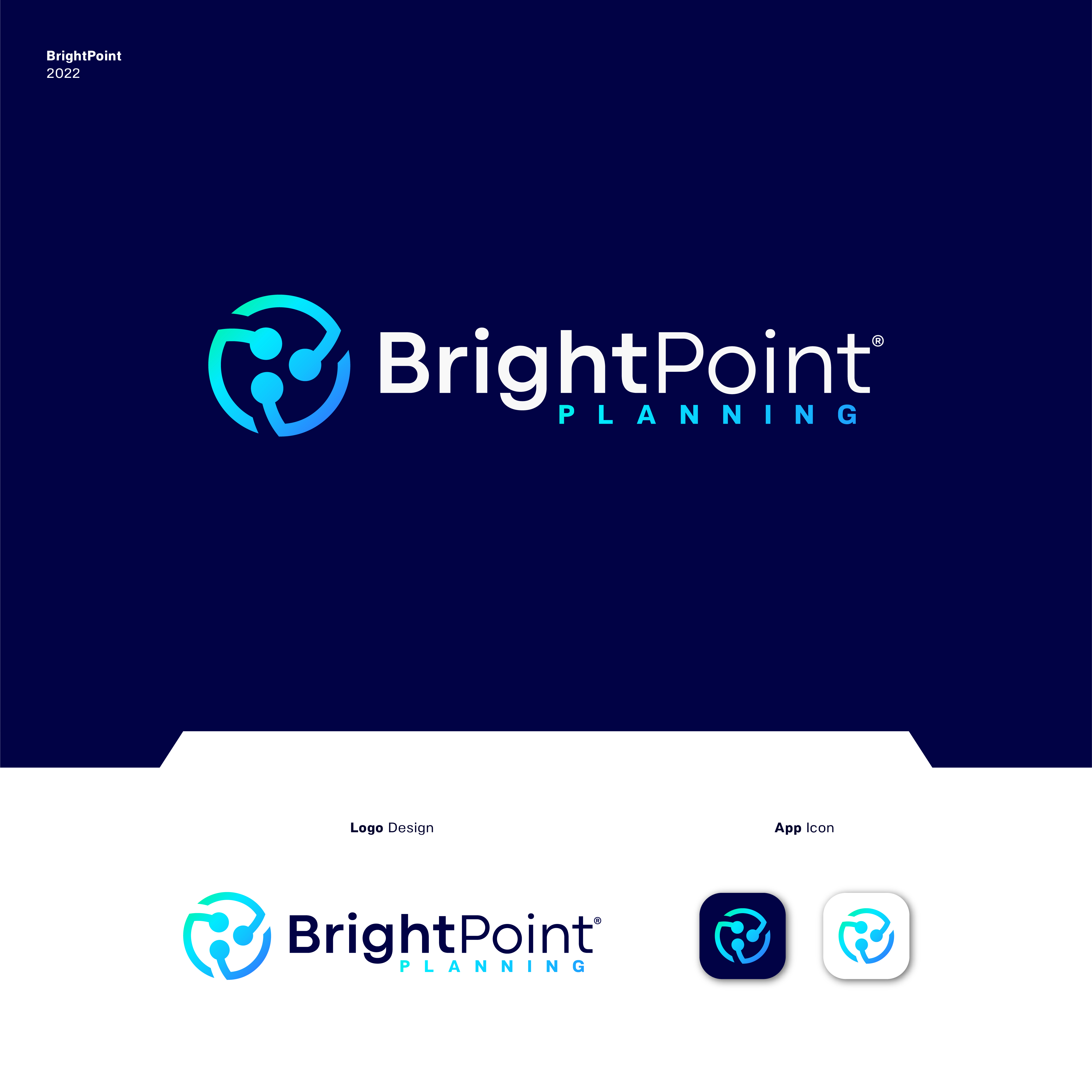 Logo Design by JBalloon Design for BrightPoint Planning | Design #28503988