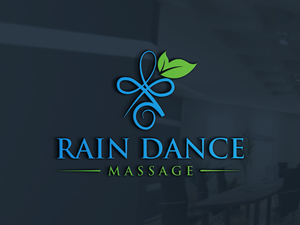 Logo Design by Uhm@design for Rain Dance Massage | Design: #28473017