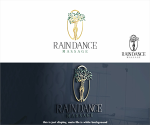 Logo Design by alkaline for Rain Dance Massage | Design: #28474096