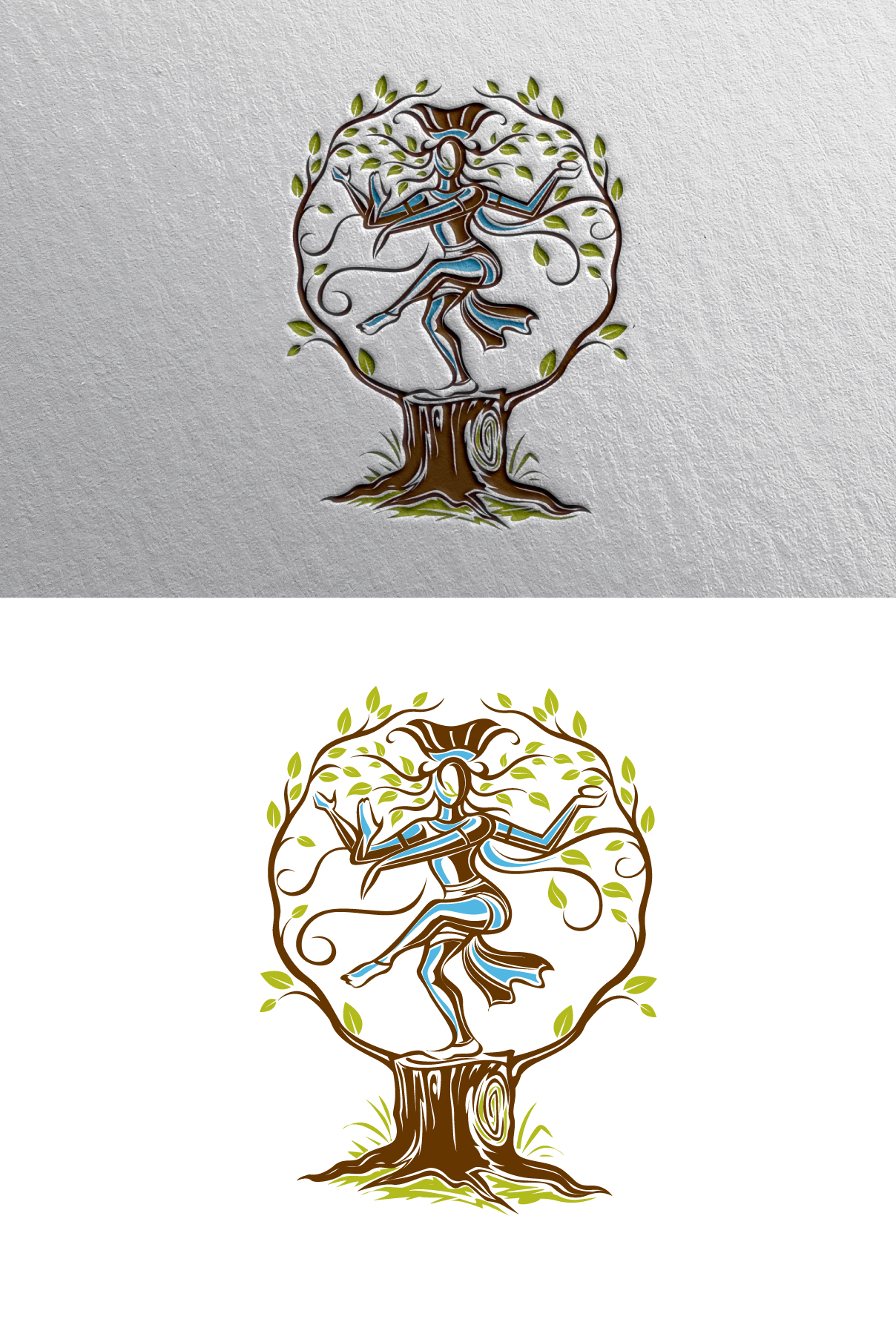 Logo Design by LogoPoko for Rain Dance Massage | Design #28475915