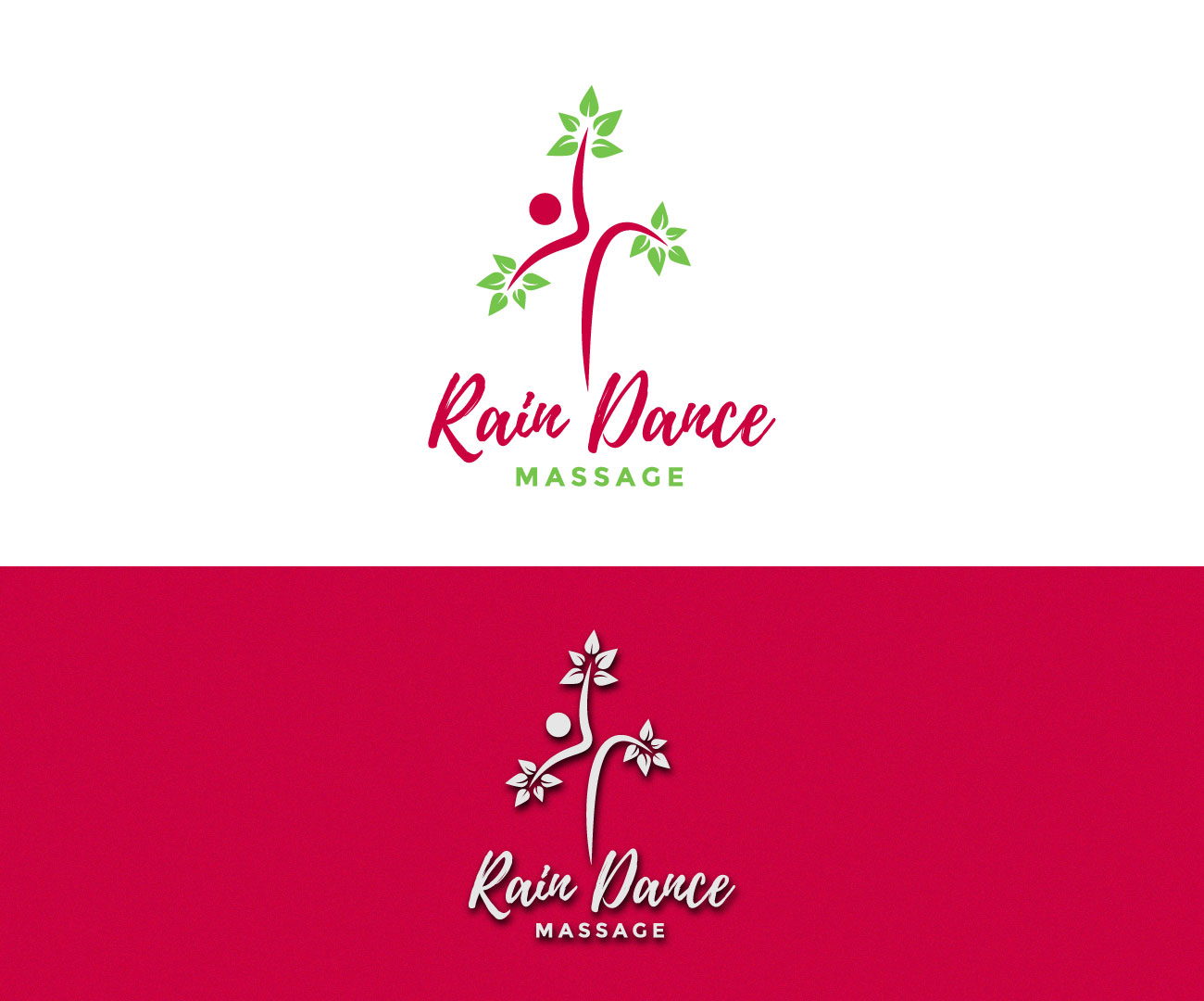 Diseño de Logo por SunuAji_DC para Rain Dance Massage | Diseño #28476242