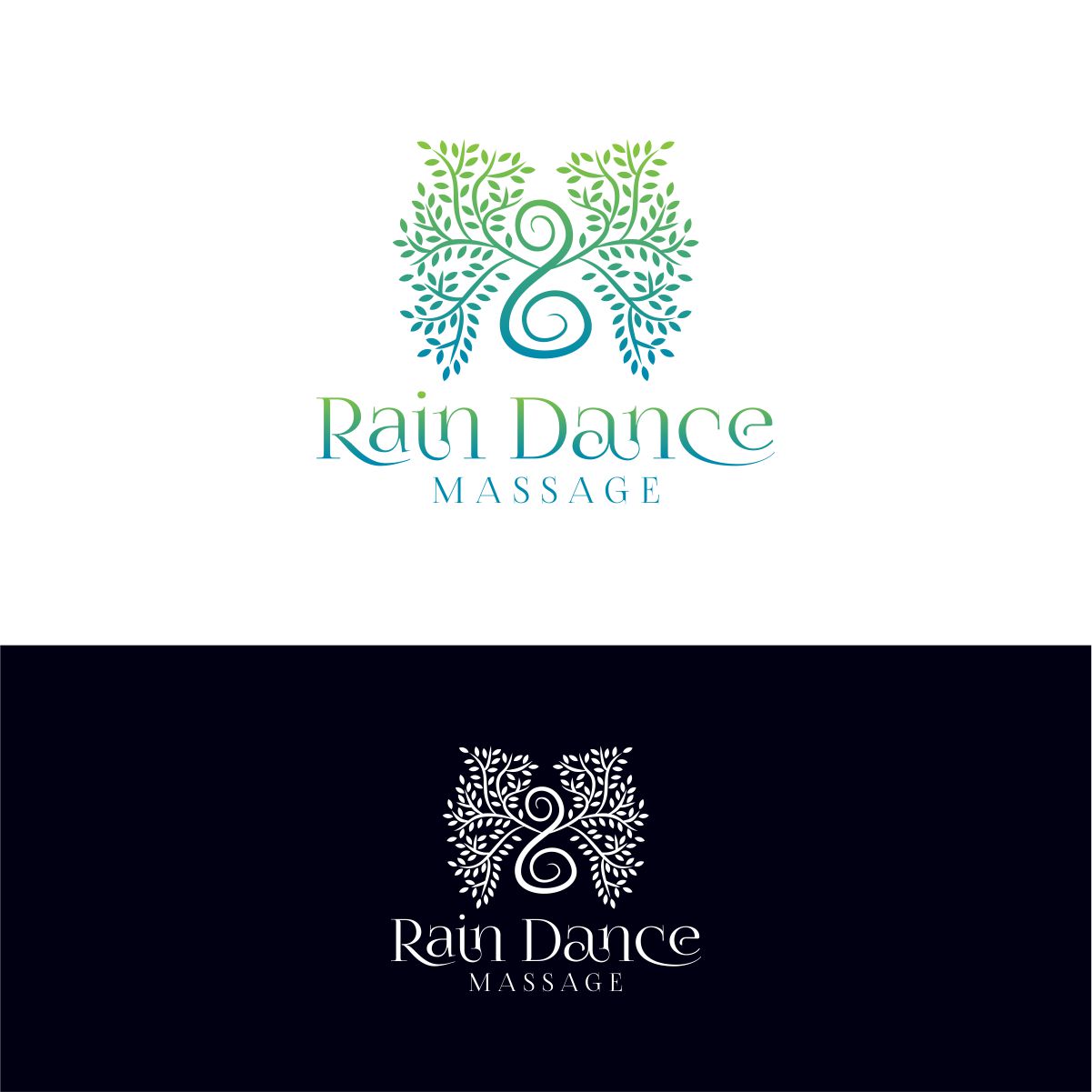 Diseño de Logo por brand maker para Rain Dance Massage | Diseño #28474719